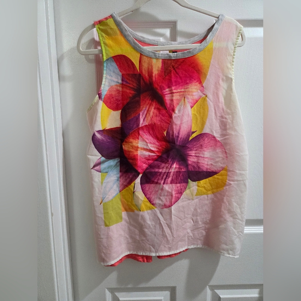 Apt. 9 Floral Sleeveless Top